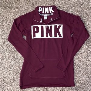 PINK by Victoria’s Secret 1/4 zip sweatshirt
